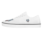 White Tiger Graphic Canvas Sneakers