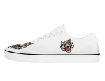 Roaring Tiger - Emblem Canvas Sneakers